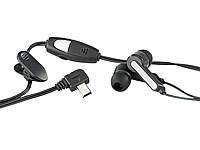 simvalley MOBILE InEAR-Stereo-Headset für Handy SX-320 & SX-330; Scheckkartenhandys Scheckkartenhandys 