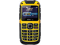 simvalley MOBILE GPS-Outdoor-Handy XT-930, Dual-SIM, VERTRAGSFREI (refurbished); Notruf-Handys 