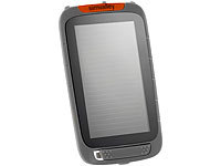 simvalley MOBILE Solar-Panel für Outdoor-Handy XT-930, grau; Notruf-Handys 