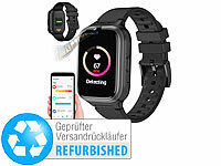 simvalley MOBILE Notrufuhr, SOS Uhr, Smartwatch mit SIM, Notruf-Watch